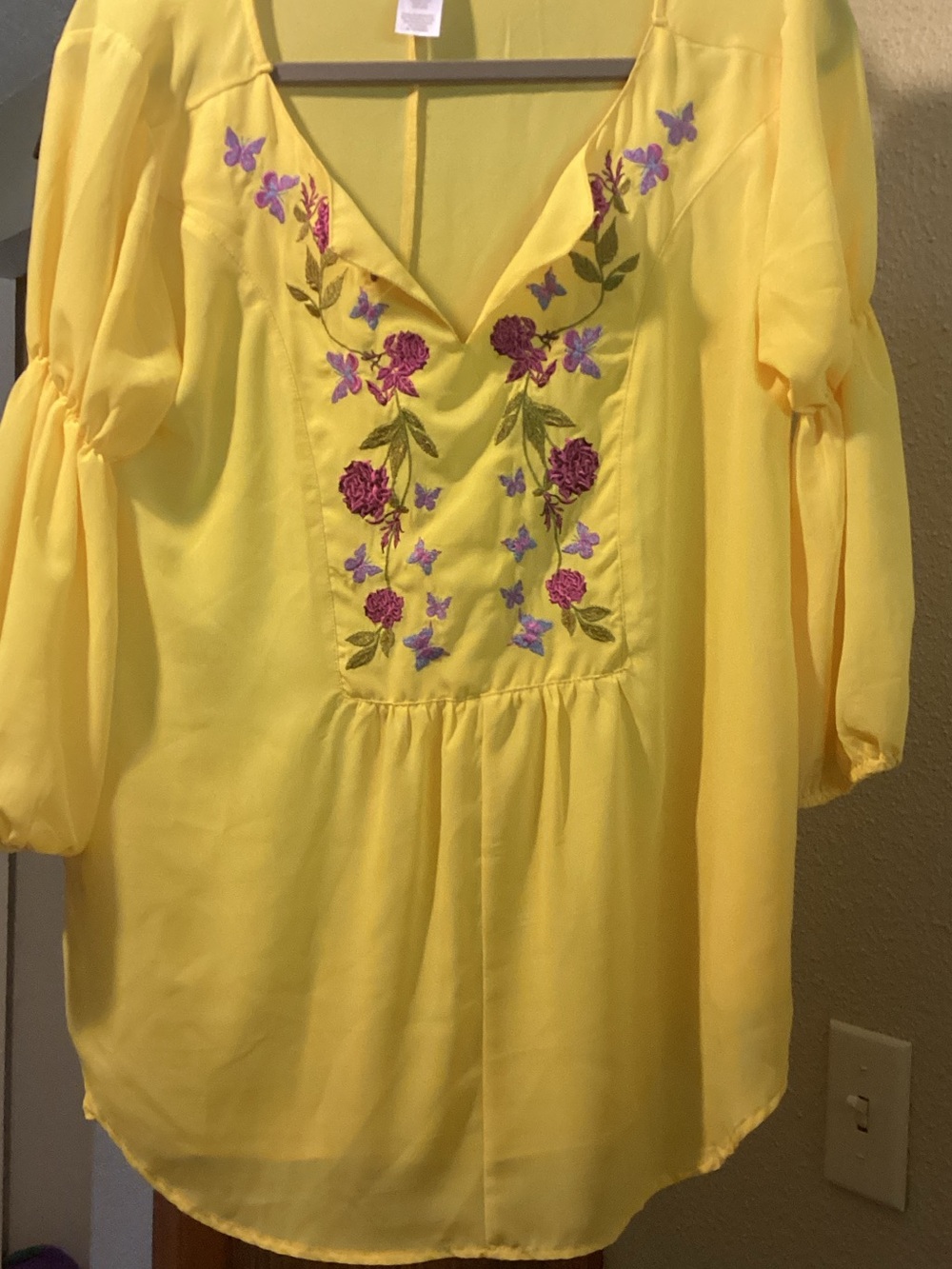 Embroidered tunic